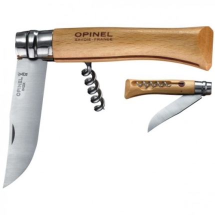 Opinel VR N°10 Inox Tire-Bouchon s vývrtkou