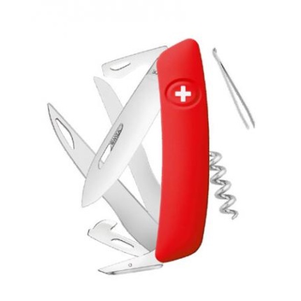 SWIZA nôž D07 Scissors Red