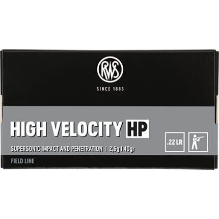 RWS .22LR High Velocity HP 2,6g