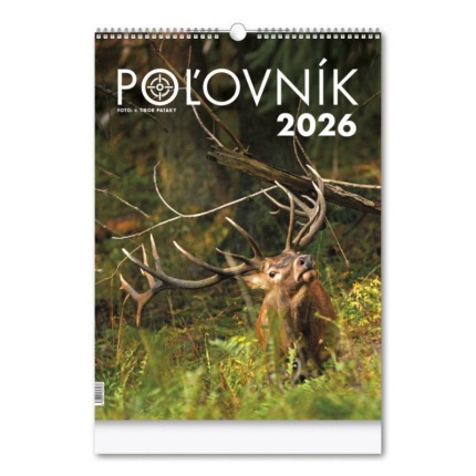 Nástenný kalendár POĽOVNÍK 2026