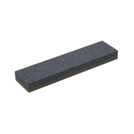 4" Dual Grit Sharpening Stone w/ Pouch (6/24) - 4" duálny brúsny kameň
