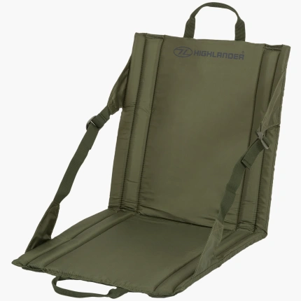 Sedačka outdoorová skladacia HIGHLANDER Olivová