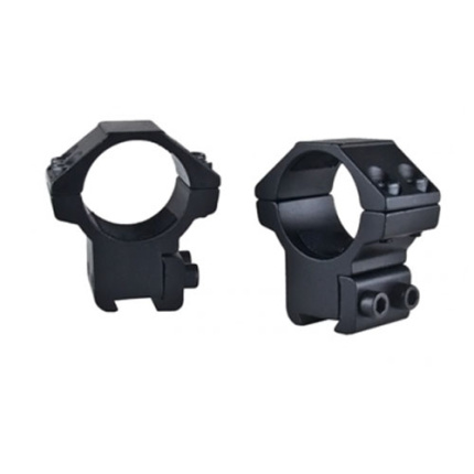 Montážna sada d=30 mm, Štandard (Výška=18,5mm, pre Weaver, Stop-Pin, hliník)